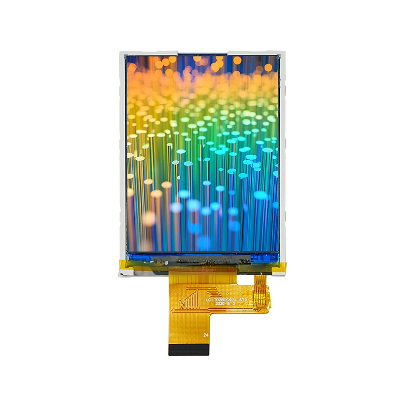 2,4 '' normalmente branco pequeno módulo de tela LCD TFT
