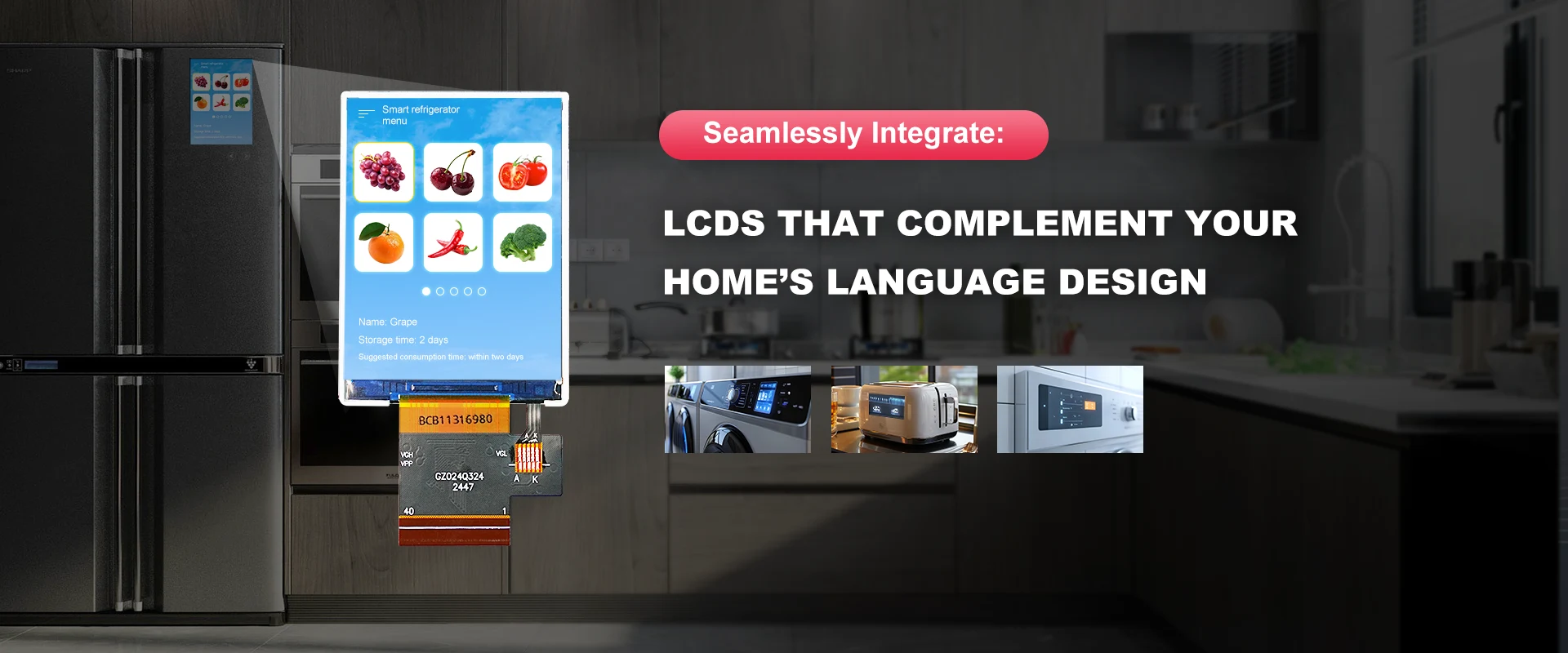 Fabricante de tela LCD HMI TFT